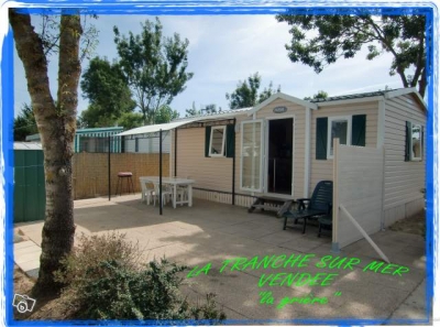 Location saisonniere de vacances mobilhome la tranche sur mer
